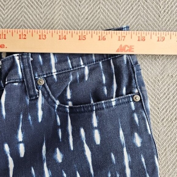 New Directions Jeans Women's 16R Blue Bleach Tie Dyed Skinny Stretch ND314-TDT - Picture 13 of 16